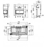 Топка Varia AS-2Rh (Spartherm)