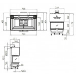  Топка Varia AS-3RLH (Spartherm)