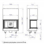  Топка 3VF 1000W/B/G -3 варианта цвета (STAV)