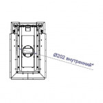  Топка 3VLF 700W/B/G -3 варианта цвета (STAV)