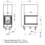  Топка 3VLF 850W/B/G -3 варианта цвета (STAV)