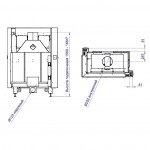  Топка CFR 1000W/B/G -3 варианта цвета (STAV)