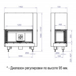  Топка CFR 1200W/B/G -3 варианта цвета (STAV)
