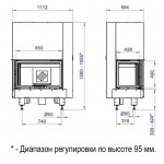  Топка CFR 850W/B/G -3 варианта цвета (STAV)