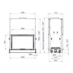  Топка DF 1100W/B/G -3 варианта цвета (STAV)