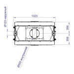  Топка DF 1100W/B/G -3 варианта цвета (STAV)