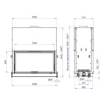  Топка DF 1500W/B/G -3 варианта цвета (STAV)