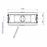  Топка DF 1500W/B/G -3 варианта цвета (STAV)