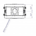  Топка DF 900W/B/G -3 варианта цвета (STAV)