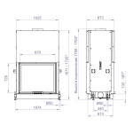  Топка DF 900W/B/G -3 варианта цвета (STAV)