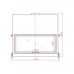  Топка DHF 1500W/B/G -3 варианта цвета (STAV)