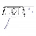  Топка F 1100W/B/G -3 варианта цвета (STAV)