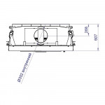  Топка F 1300W/B/G -3 варианта цвета (STAV)