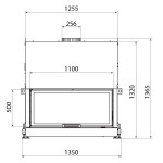  Топка HF 1100W/B/G -3 варианта цвета (STAV)
