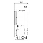  Топка HF 1100W/B/G -3 варианта цвета (STAV)