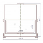  Топка HF 1300W/B/G -3 варианта цвета (STAV)