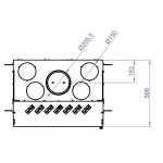  Топка Univers W/B/G -3 варианта цвета (STAV)