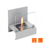 Серый Биокамин ERIKA 4 цвета (SteelHeat)