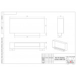 Ниша Биокамин GRAND 1200H (SteelHeat)