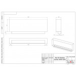 Ниша Биокамин GRAND 1500H XL (SteelHeat)