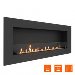 Стекло Биокамин GRAND 1500 XL (SteelHeat)