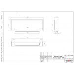 Чертеж Биокамин LEADER 1300 (SteelHeat)