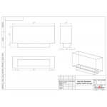 Ниша Биокамин LEADER 700 Small (SteelHeat)