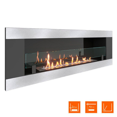 Биокамин LONG 1200H Small (SteelHeat)
