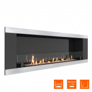 Биокамин LONG 1500H (SteelHeat)