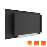 Сзади Биокамин LONG 900H (SteelHeat)