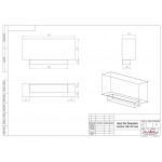 Ниша Биокамин LONG 900H Small (SteelHeat)