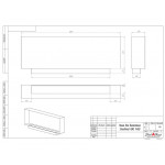 Ниша Биокамин ONE 1400V (SteelHeat)