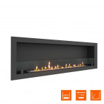 Стекло Биокамин ONE 1700 (SteelHeat)