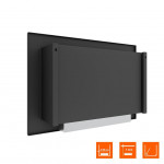 Сзади Биокамин ONE 800H (SteelHeat)