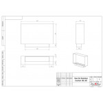 Ниша Биокамин ONE 1100 (SteelHeat)