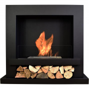 Биокамин STARCK Белый / Черный (SteelHeat)