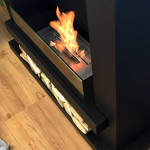  Биокамин STARCK Белый / Черный (SteelHeat)