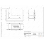  Биокамин TETRISE 500 (4 цвета) (SteelHeat)