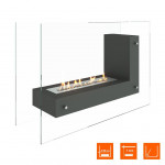  Биокамин TETRISE 900 (4 цвета) (SteelHeat)