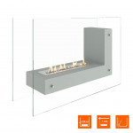  Биокамин TETRISE 900 (4 цвета) (SteelHeat)