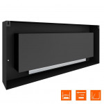 Сзади Биокамин WALL GRAND 1500 (SteelHeat)