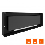 Сзади Биокамин WALL GRAND 1800 (SteelHeat)