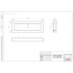 Чертеж Биокамин WALL GRAND 1800 (SteelHeat)