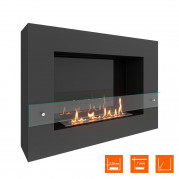Биокамин WALL GRAND 900 (SteelHeat)
