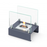 Серый Биокамин ALBA 4 цвета (SteelHeat)