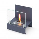 Серый Биокамин ERIKA 4 цвета (SteelHeat)