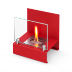 Красный Биокамин ERIKA 4 цвета (SteelHeat)