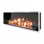 Сталь рамка Биокамин LEADER 1300 (SteelHeat)