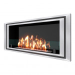 Сталь рамка Биокамин LONG 1200 (SteelHeat)