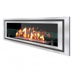 Сталь рамка Биокамин LONG 1200 Small (SteelHeat)